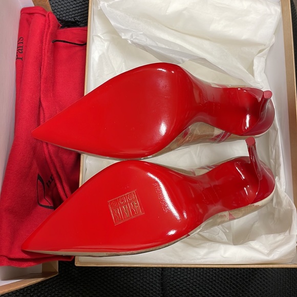 NWT ❤️Christian Louboutin❤️So Kate 120 Kraft Paper Pumps - Picture 5 of 9